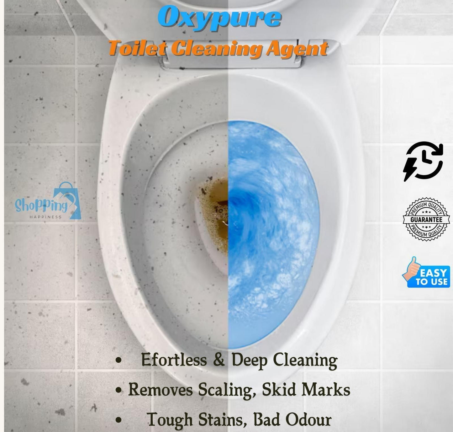 Toilet Cleaning Agent 100 gm (Buy 1 Get 1 Free)